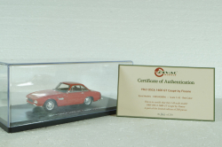 OSCA 1600 GT coupe by Fissore 1963, EMEU43009A,  ESVAL Model 1:43