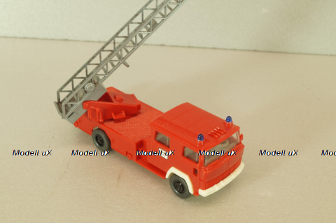 Magirus 170D 1975, Fire Truck With Ladder, 20620, Wiking 1:87