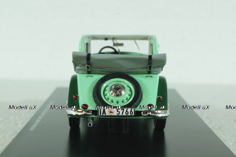Adler Trumpf Junior 2 Doors Open cabrio-limousine 1934-39, EMEU43034B,  ESVAL Model 1:43