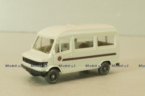 Mercedes 208D autohome, white, 12268, Wiking 1:87