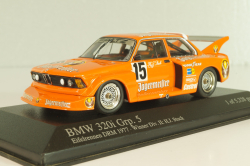 BMW 320i (E21) Grp. 5, #15 winner Div.II Eifelrennen DRM 1977, H.J.Stuck, orange, 400772315, Minichamps 1:43
