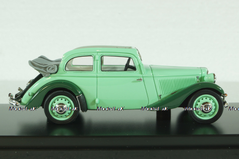 Adler Trumpf Junior 2 Doors Open cabrio-limousine 1934-39, EMEU43034B,  ESVAL Model 1:43