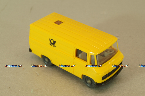 Mercedes L 406 Post, yellow, 12277, Wiking 1:87