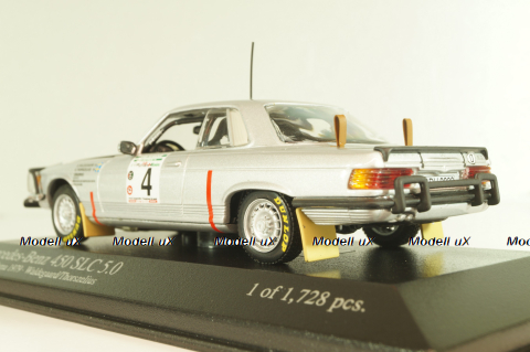 Mercrdes-Benz 450 SLC 5.0 #4 Rally Banduma 1979, Wakdegaard/Thorszelius, 430793994, Minichamps 1:43