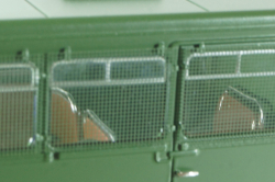 SHL-740 польский спецавтомобиль для транспортировки нарядов милиции на шасси Зил-130 1982, зеленый, TruckTyr/Dip 1:43