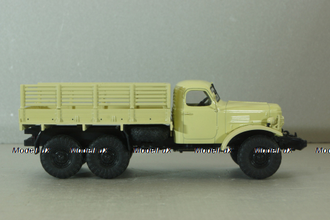 Зил-157К бортовой, бежевый, Автоистория 1:43