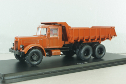 ЯАЗ-210Е Самосвал, темно-оранжевый, SSM1141, SSM 1:43