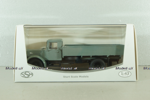 Маз-200 бортовой, серый, SSM1009, SSM 1:43