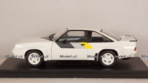 Opel Manta B 400 1981 white/grey/yellow, Hachette 1:24