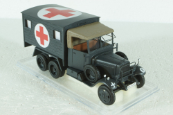 Mercedes Benz G3A Sd. Kfz. 71 Ambulance Military, German Army WWII, EMGEMB43038E, ESVAL Model 1:43