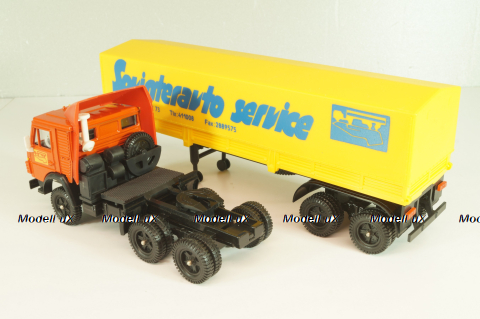 Камаз-5410 с полуприцепом Sovinteravto servise, Арек  1:43
