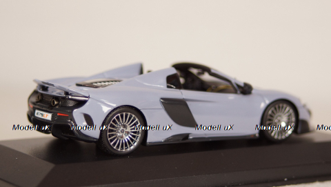 McLaren 675LT Spider 2016, grey, 537154434, Minichamps 1:43