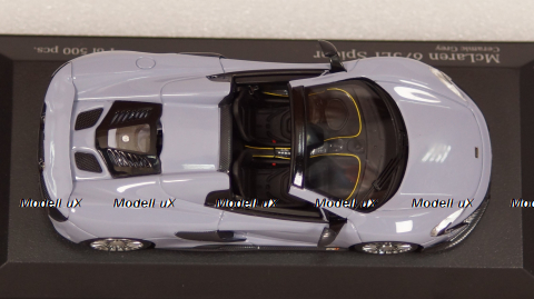 McLaren 675LT Spider 2016, grey, 537154434, Minichamps 1:43