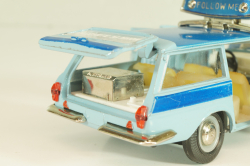 Газ-2402 Волга, синяя, Аэрофлот, Тантал/Радон 1:43