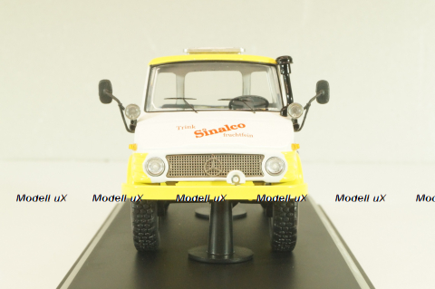 Mercedes-Benz Unimog 406 "Sinalco" 1971, yellow/white, 03153, Schuco 1:43