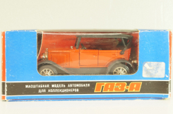 Газ-А, красный, март 1997г., Тантал/Радон 1:43