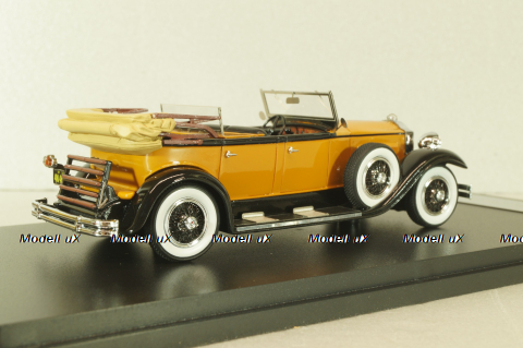 Packard 733 Standart 8, orange/black, 44633, Neo 1:43