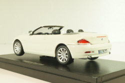 BMW 645Ci Convertible (E64) 2003, white, 03511S, Kyosho 1:43