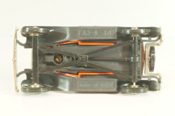 Газ-А, красный, март 1997г., Тантал/Радон 1:43