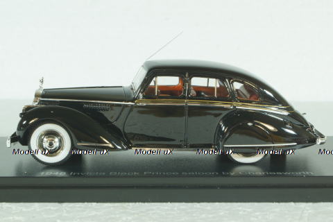 Invicta Black Prince saloon by Charlesworth 1948, EMEU43008A,  ESVAL Model 1:43