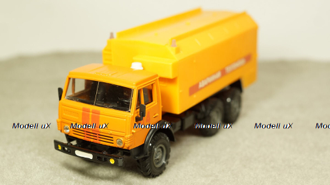 Газ-21 пикап тентованный, зеленый, Алник43 1:43