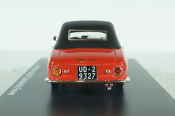 OSCA 1600 GT coupe by Fissore 1963, EMEU43009D,  ESVAL Model 1:43