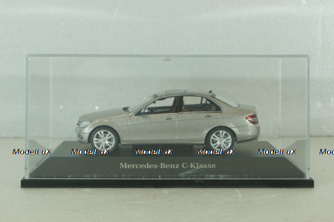 Mercedes C200 (W204) 2007, silver, B66962371, Schuco 1:43