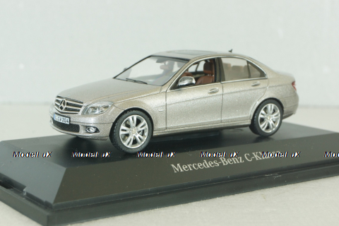 Mercedes C200 (W204) 2007, silver, B66962371, Schuco 1:43