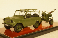 Уаз-469А с зениткой ЗУ-23-2, TruckTyr 1:43