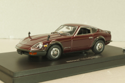 Nissan Fairlady 240 ZG 1971, maroon, 03162MM, Kyosho 1:43