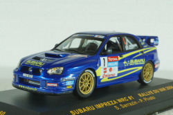Subaru Impreza WRC Rallyye 2004, RAM160, IXO 1:43