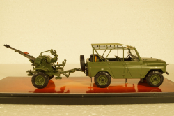 Уаз-469А с зениткой ЗУ-23-2, TruckTyr 1:43