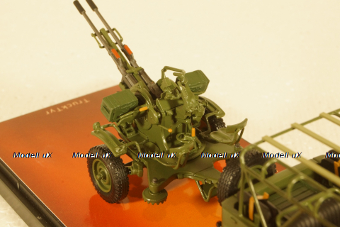 Уаз-469А с зениткой ЗУ-23-2, TruckTyr 1:43