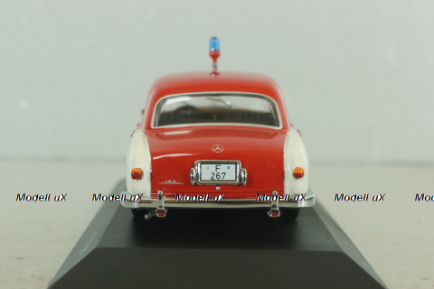 Mercedes 180 A Ponton (W180) fire engine 1956, 430033190, Minichamps 1:43 уценка!
