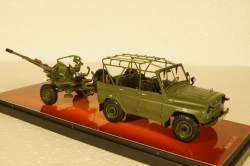 Уаз-469А с зениткой ЗУ-23-2, TruckTyr 1:43