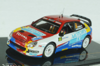 Citroen Xsara WRC Rallye Frankreich 2010 St.Nr.68 Muller/Mondesir, RAM446, IXO 1:43