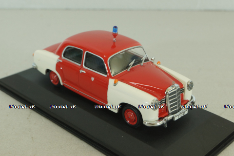 Mercedes 180 A Ponton (W180) fire engine 1956, 430033190, Minichamps 1:43 уценка!