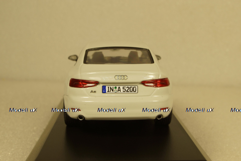 Audi A5 (B8) Coupe 2007, white, 5011605431, Spark 1:43