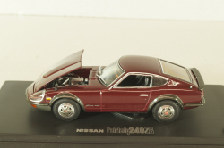Nissan Fairlady 240 ZG 1971, maroon, 03162MM, Kyosho 1:43