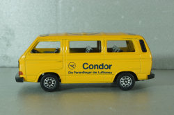 Volkswagen Caravelle (T3) Condor of Lufthansa 1979, yellow, 1046, Schabak 1:43