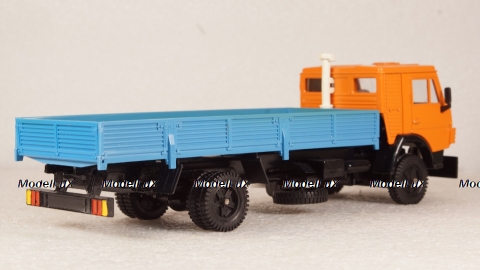 Камаз 5325 бортовой оранжевый/синий, Арек 1:43 