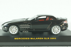 Mercedes McLaren SLR Coupe 2003, black metallic, MOC065, IXO 1:43
