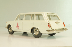 Ваз-2102 А11, бело-серый, Олимпиада 80,  апрель 19..г., Тантал/Радон 1:43