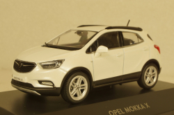 Opel Mokka X, abalone white, iScale 1:43
