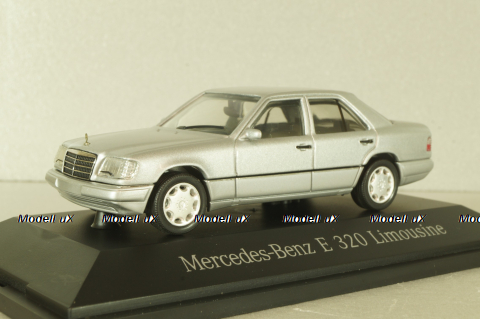 Mercedes-Benz E 320 limousine  (W124), silver, 070072, Herpa 1:43