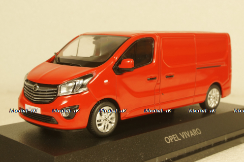Opel Vivaro B Van, Magma red, 2015, iScale 1:43