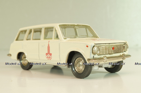 Ваз-2102 А11, кремовый, Олимпиада 80, Тантал/Радон 1:43