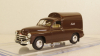 Газ-М20 Победа грузовой фургон коричневый, Алник43 1:43