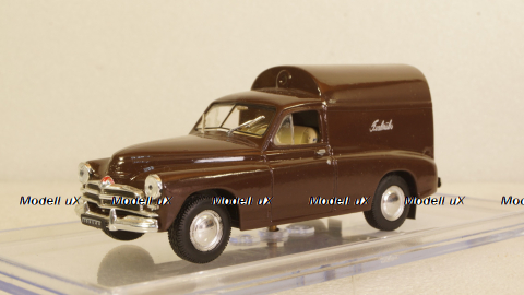 Газ-М20 Победа грузовой фургон коричневый, Алник43 1:43