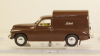 Газ-М20 Победа грузовой фургон коричневый, Алник43 1:43